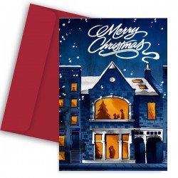 Χριστουγεννιάτικη Κάρτα – Merry Christmas Night