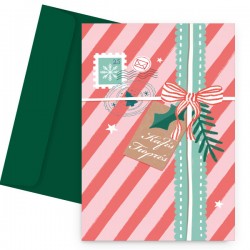 Χριστουγεννιάτικη Κάρτα – Postcard Present
