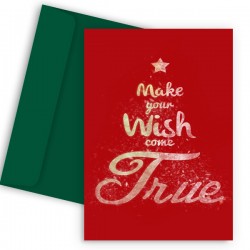 Χριστουγεννιάτικη Κάρτα – Wish Come True