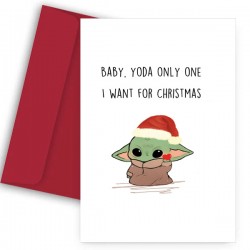 Χριστουγεννιάτικη Κάρτα – Yoda One