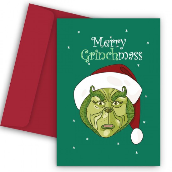 Χριστουγεννιάτικη Κάρτα – The Grinch Χριστουγεννιάτικη Κάρτα – The Grinch