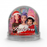 Χριστουγεννιάτικη Χιονόμπαλα Με Huntrix – Saja Boys & Το Ονομά Σου