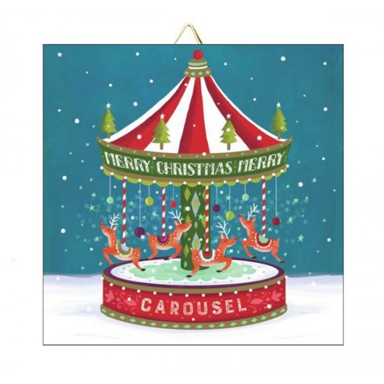 Καδράκι Χριστουγεννιάτικο Carousel Καδράκι Χριστουγεννιάτικο Carousel