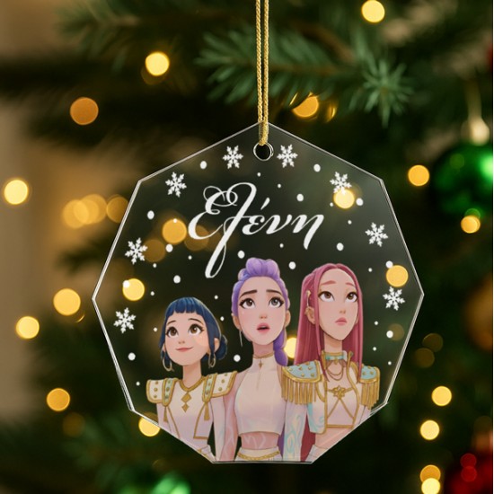 Χριστουγεννιάτικο Στολίδι Plexi – “Huntrix”