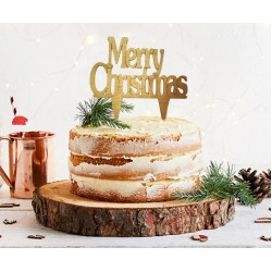 Topper Merry Christmas Χριστουγεννιάτικο 