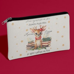 Χριστουγεννιάτικο Τσαντάκι για Δασκάλα – “Ταρανδάκι με Ευχές”