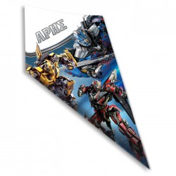 Χωνάκια Ζαχαρωτών Transformers