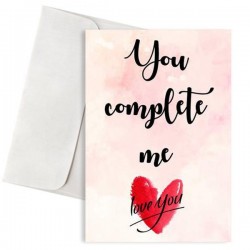 Κάρτα Αγάπης – You complete me